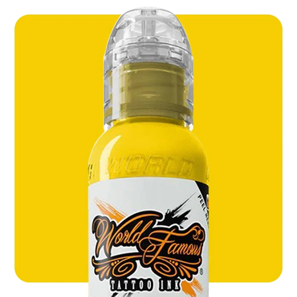 World Famous Tattoo Ink - Illuminati Yellow