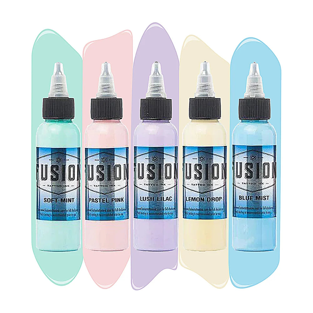 Pastel 5 Pack - Fusion Tattoo Ink