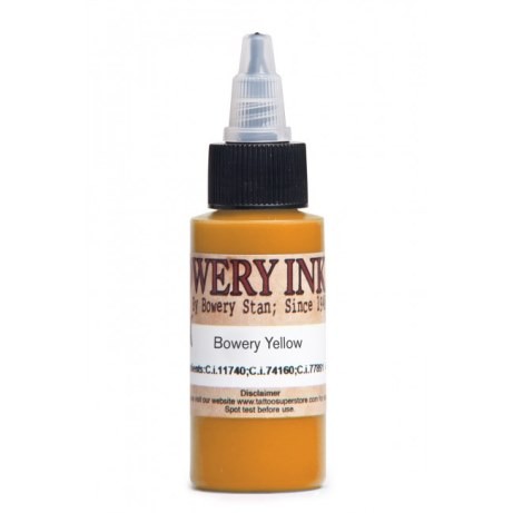 Bowery Yellow by Bowery Stan - Intenze Tattoo Ink