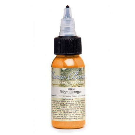 Bright Orange Sterile - Intenze Tattoo Ink - Mario Barth Gold Label