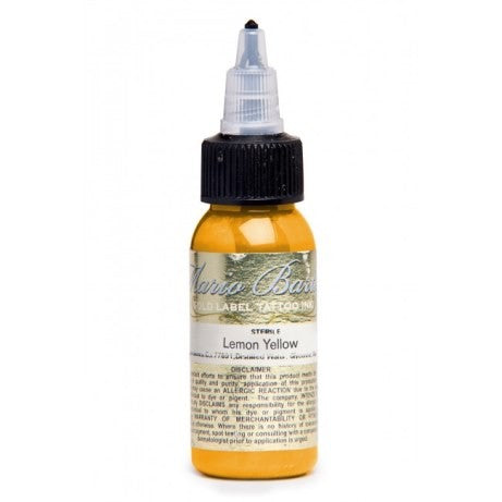 Lemon Yellow Sterile - Intenze Tattoo Ink - Mario Barth Gold Label