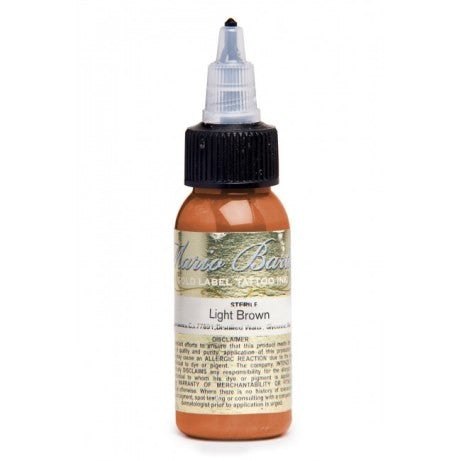 Light Brown Sterile - Intenze Tattoo Ink - Mario Barth Gold Label