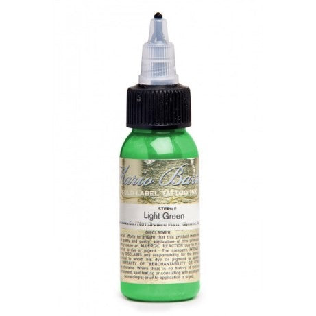 Light Green Sterile - Intenze Tattoo Ink - Mario Barth Gold Label