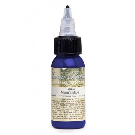 Mario's Blue Sterile - Intenze Tattoo Ink - Mario Barth Gold Label