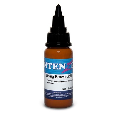 Lining Brown Light - Intenze Tattoo Ink - Color Lining Series