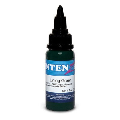 Lining Green - Intenze Tattoo Ink - Color Lining Series