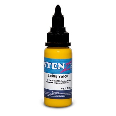 Lining Yellow - Intenze Tattoo Ink - Color Lining Series