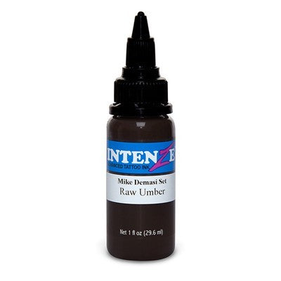 Raw Umber - Intenze Tattoo Ink - Mike DeMasi Color Portrait Series