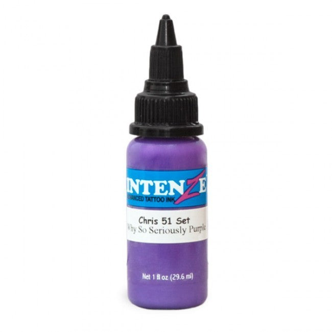 Chris 51 Geek Tattoo Ink Set - Intenze Tattoo Ink