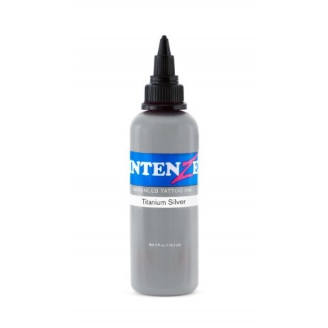 Titanium Silver - Intenze Tattoo Ink
