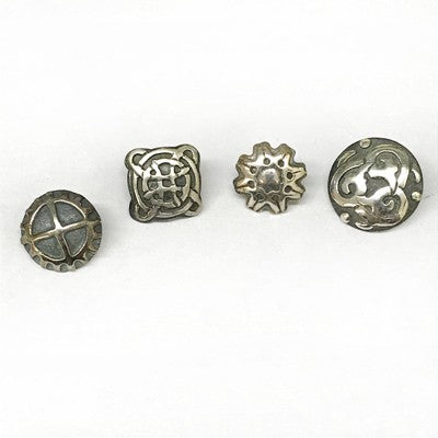 Internally Threaded "Hand Pierced" Sterling Silver Series Threaded Ends