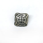 Internally Threaded "Hand Pierced" Sterling Silver Series Threaded Ends
