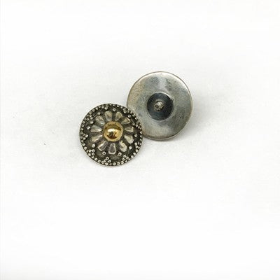 Internally Threaded "Traditional Balinese" Silver Series Threaded Ends