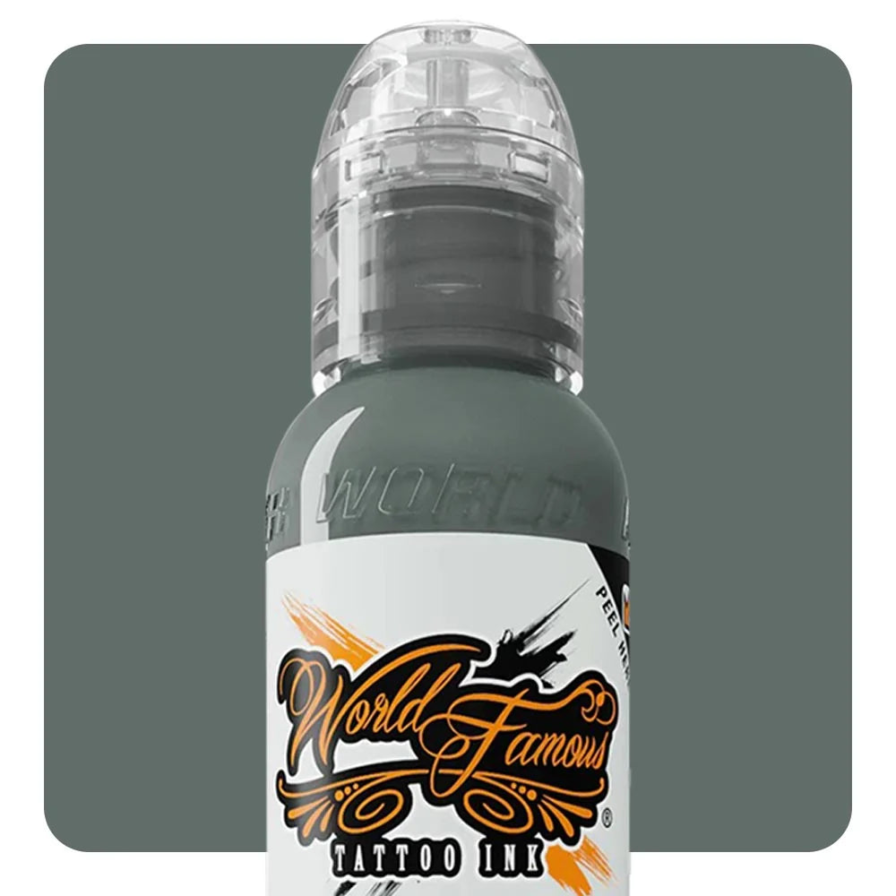 World Famous Tattoo Ink - Jason Ackerman Serial Killer Series - Green River Grey