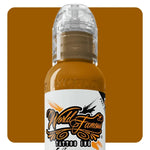 World Famous Tattoo Ink - Jay Freestyle Watercolor Ink - Yellow Ochre