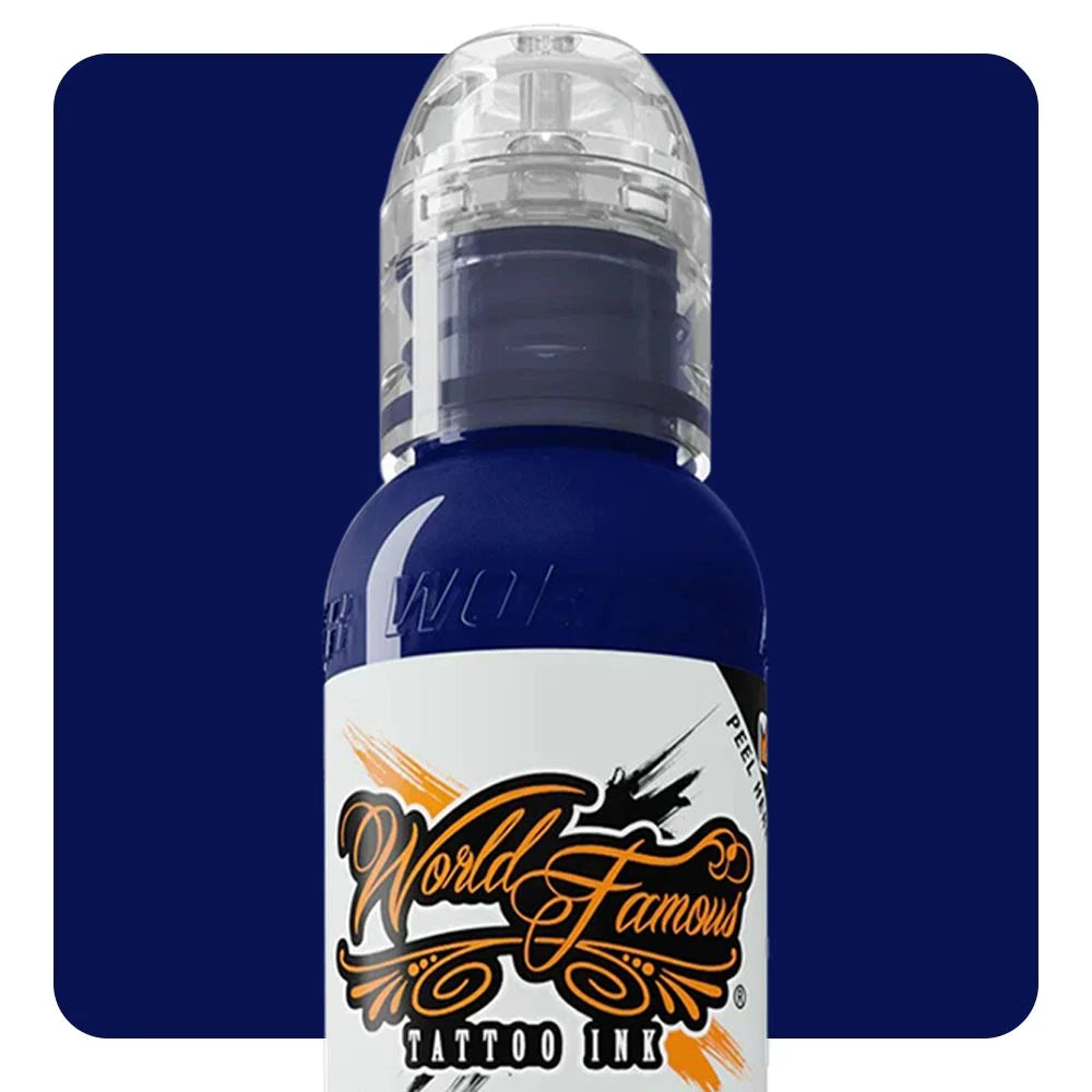 World Famous Tattoo Ink - Jay Freestyle Watercolor Ink - Blue