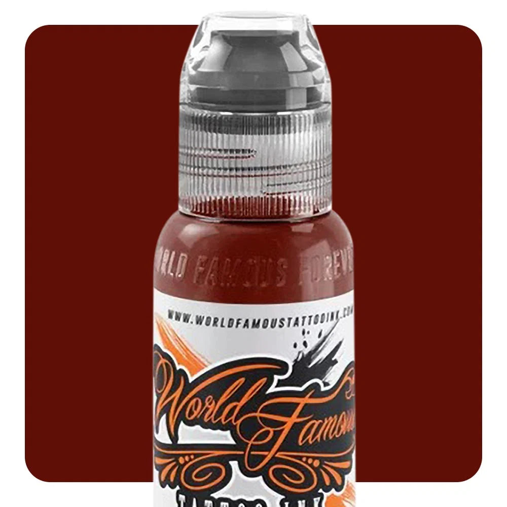 World Famous Tattoo Ink - Jay Freestyle Watercolor Ink - Brown