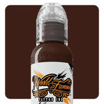 World Famous Tattoo Ink - Jay Freestyle Watercolor Ink - Dark Brown