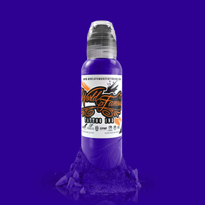 World Famous Tattoo Ink - Jay Freestyle Watercolor Ink - Blue