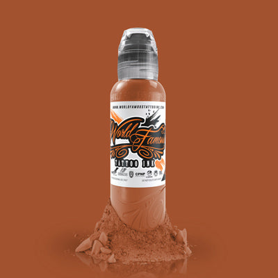 World Famous Tattoo Ink - Jay Freestyle Watercolor Ink - Brown