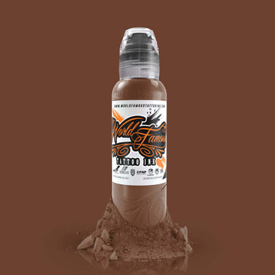 World Famous Tattoo Ink - Jay Freestyle Watercolor Ink - Dark Brown