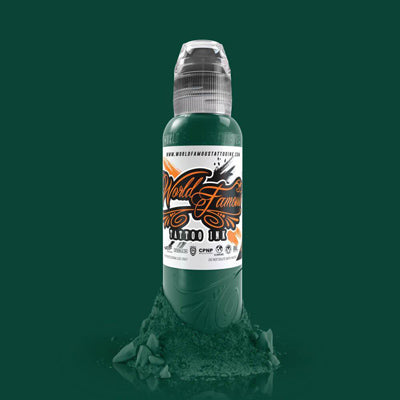 World Famous Tattoo Ink - Jay Freestyle Watercolor Ink - Green