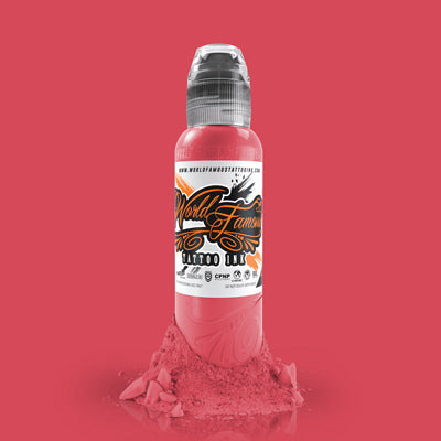 World Famous Tattoo Ink - Jay Freestyle Watercolor Ink - Pink
