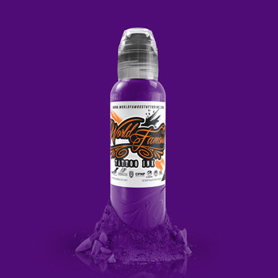 World Famous Tattoo Ink - Jay Freestyle Watercolor Ink - Purple