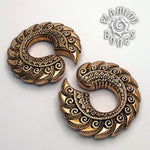 5/8" Jayavar Ear Weights in Brass or Bronze