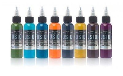 Juan Salgado 8-Color Palette Signature Set - Fusion Tattoo Ink