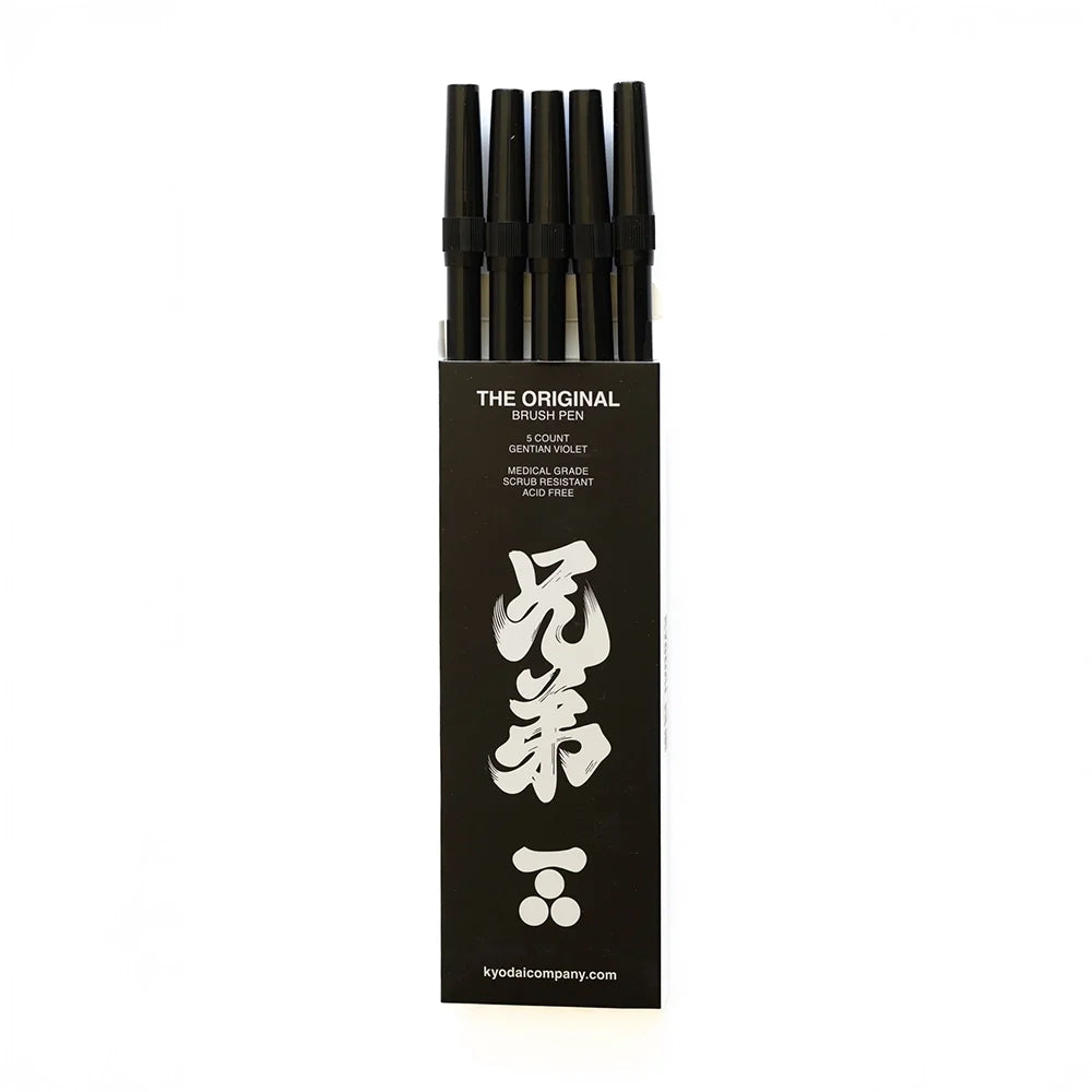 Kyōdai Flex-Tip Brush Pens — Pack of 5