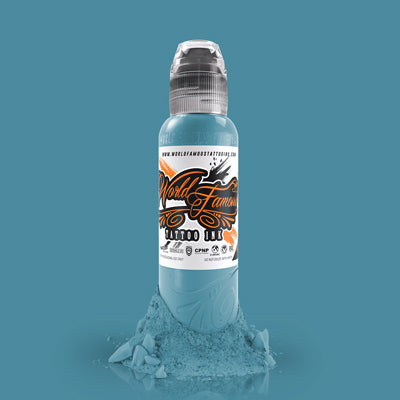 World Famous Tattoo Ink - Pancho Light Blue