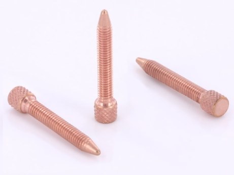 Long Copper Contact Screw - M4 Metric - Version 2