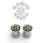 Lotus OM Rubber Eyelet Insert - Brass