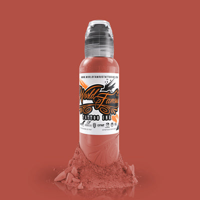 World Famous Tattoo Ink - Mars Sand Red