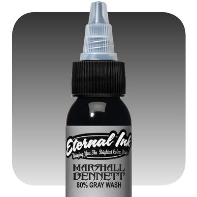 Marshall Bennett 80% Gray Wash - Eternal Tattoo Ink