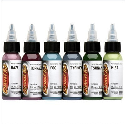 Mike DeVries 'Perfect Storm' Set - 6 Bottles - Eternal Tattoo Ink