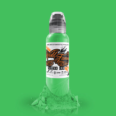World Famous Tattoo Ink - Mint Green