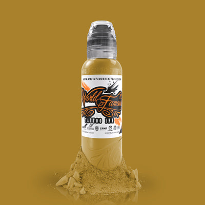 World Famous Tattoo Ink - Mustard