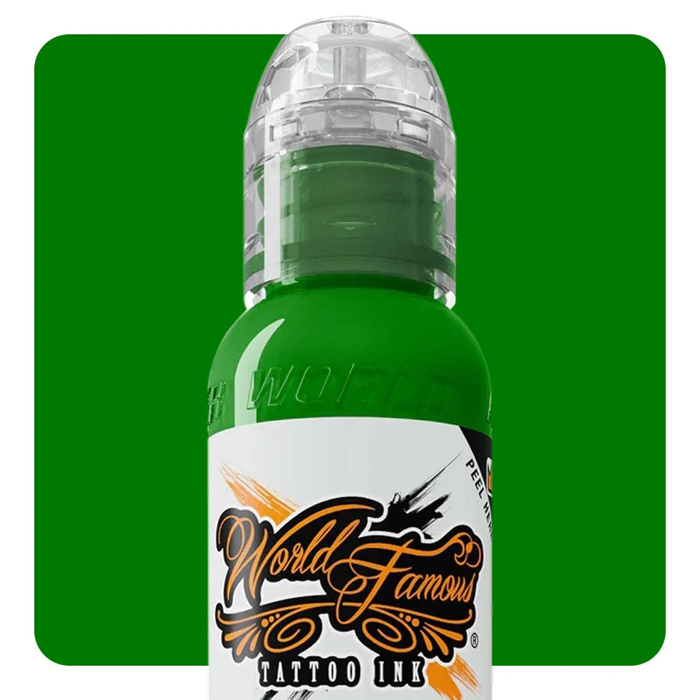 World Famous Tattoo Ink - Oleg Shepelenko Realism Color Ink - Light Green