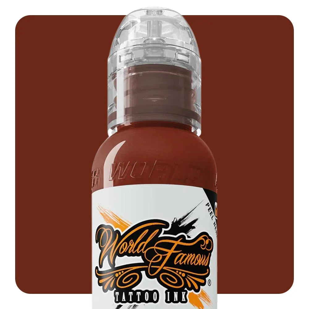 World Famous Tattoo Ink - Oleg Shepelenko Realism Color Ink - Redwood