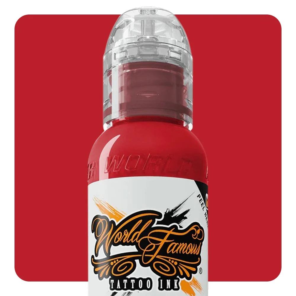 World Famous Tattoo Ink - Oleg Shepelenko Realism Color Ink - USSR Red