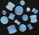Opalite Opalescent Stone Saddle Flared Plug