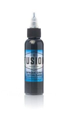 Opaque Gray EXTRA DARK - Fusion Tattoo Ink