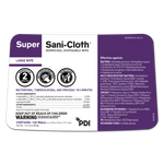 PDI Super Sani-Cloth - Purple Top - High Alcohol Content