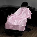 PINK Saferly 1-Ply Drape Sheets - 40" x 60" - Case of 100