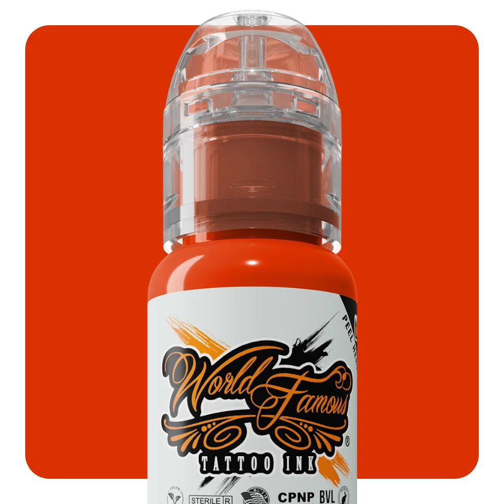 World Famous Tattoo Ink — 1/2oz Simple 7-Color Ink Set