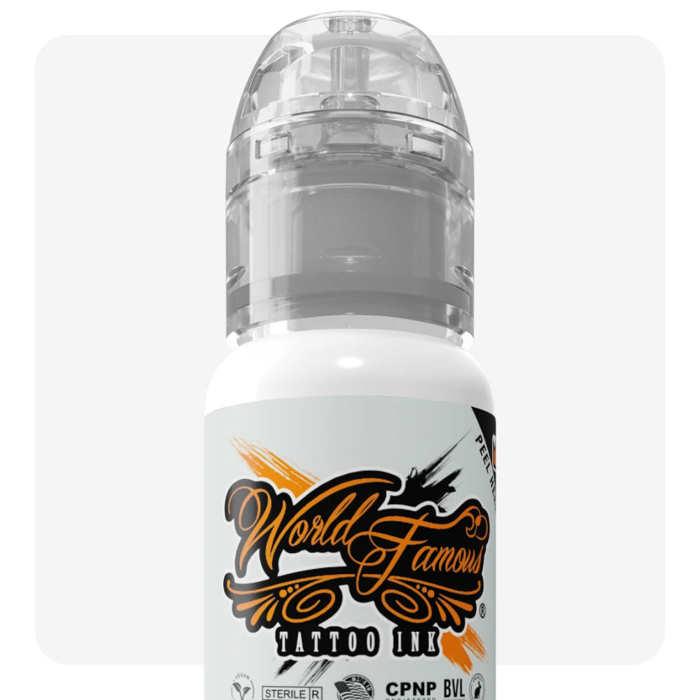 World Famous Tattoo Ink — 1/2oz Simple 7-Color Ink Set