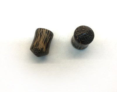 Palm Wood Spike Style Plugs
