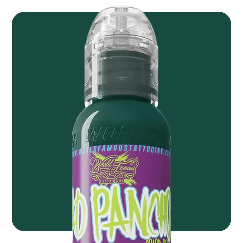 World Famous Tattoo Ink - Pancho Deep Green